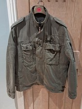 NEXT MILITARY UTILITY GREEN KHAKI PADDED JACKET SIZE XL