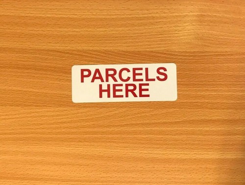 Please leave parcels - leave,