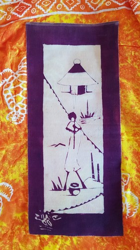 Batik vintage mozambique hand - vintage,