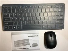 Black Wireless Keyboard &