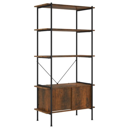 Shelving unit with - shelving, cabinet