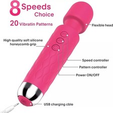 Wireless Magic Wand Massager