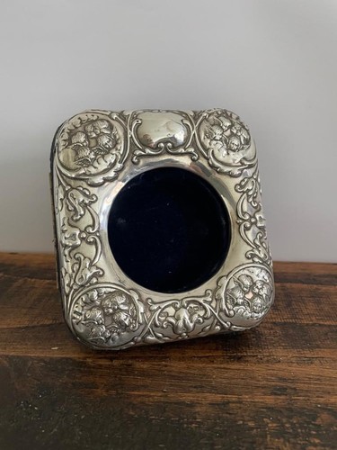 Hallmarked silver travel case - travel,