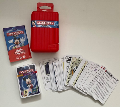 Disney monopoly deal - disney, shuffle