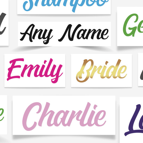 Personalised vinyl name - personalised,