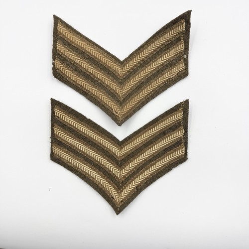 Genuine ww2 sergeants rank - genuine,