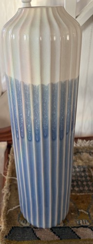 Tall handcrafted ombré - , ribbed