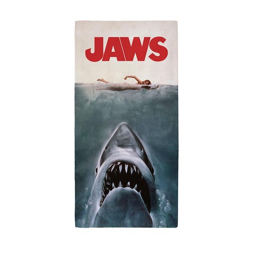 Jaws shark towel 70x140cm 100 - shark,