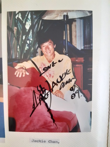 Jackie chan signed - chan,