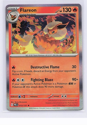 Flareon 013 131 holo - flareon, 013/131