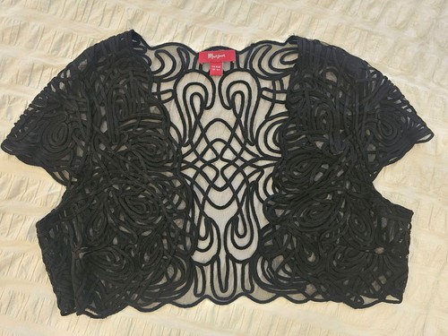 Monsoon black sheer - , bolero