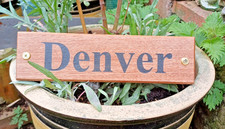 Personalised wooden horse - wooden,
