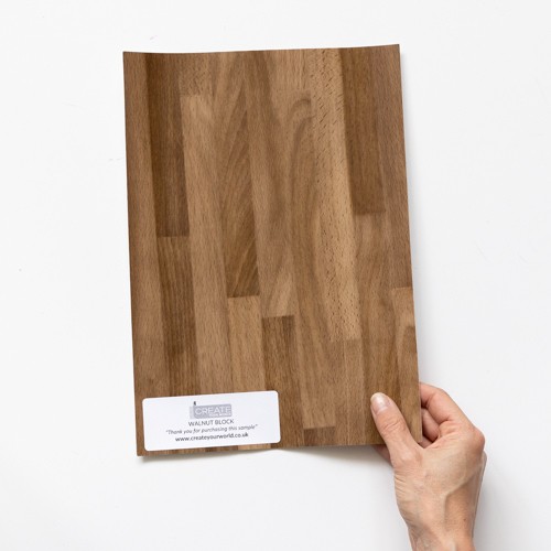 Fix walnut block 5cm - fix, 67.5cm
