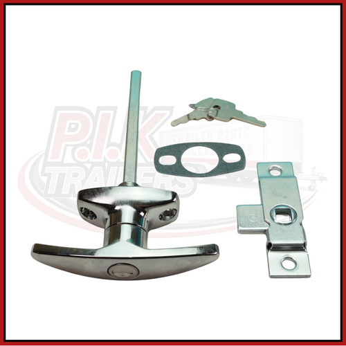 Chrome handle with - handle, &