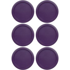 Replacement Lid for Pyrex 1-CUP Cover 4" Bowl 7202-PC PURPLE (6-Pack)