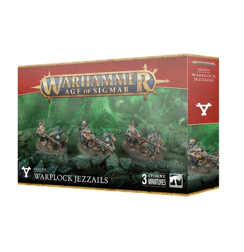 Skaven warplock jezzails - skaven:,