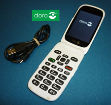 Doro 6520 (DFC-0050) Grey White (Only tried a Tesco Sim) Big Button Mobile Phone