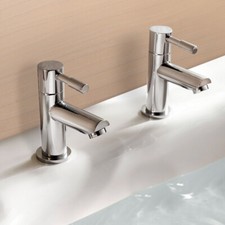 Bathroom basin sink hot cold - basin,