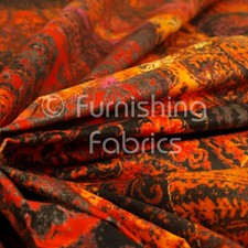 Soft Printed Velvet Patchwork
