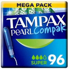 Tampax Pearl Compak Tampons