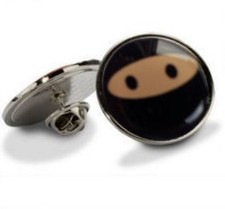NINJA TIE LAPEL SUIT PIN