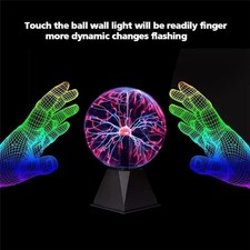 8" Plasma Ball Lamp Touch &