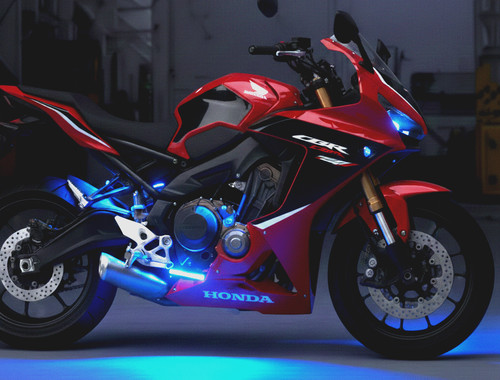 Led colour changing motorcycle - led,