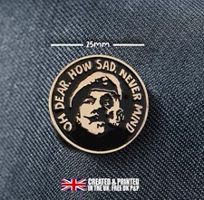 Windsor Davies Lapel Pin Badge