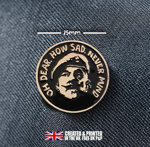 Windsor davies lapel pin - windsor,