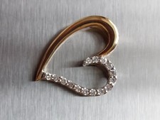 Ernest Jones Diamond Heart Pendant