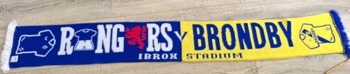 Rangers brondby scarf - v,
