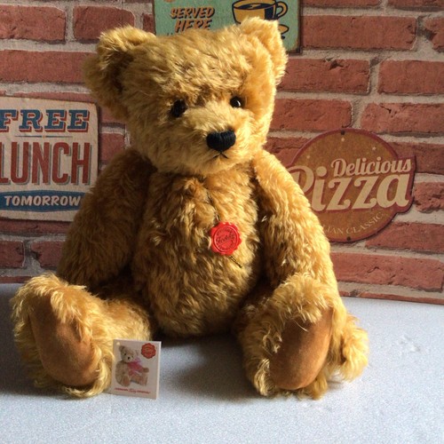 Beautiful golden mohair teddy - beautiful,
