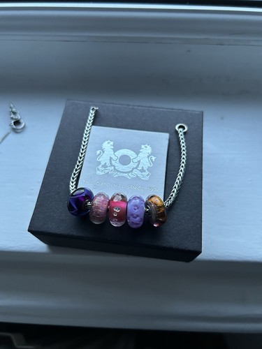 Trollbeads bracelet with - trollbeads,