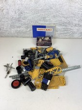Small Job Lot Of Vintage Meccano With No.1 Clockwork Motor