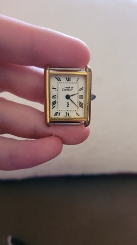 Vintage cartier tank 18k - cartier,
