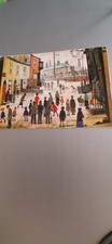 Artist Postcard L.S. Lowry The Pond