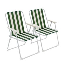 Folding metal beach chairs - beach,