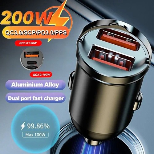 Fast car charger usb port - charger,