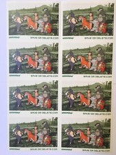 GREENPEACE Save And Delete Sticker Set BANKSY UN SIGNED MINT CONDITION