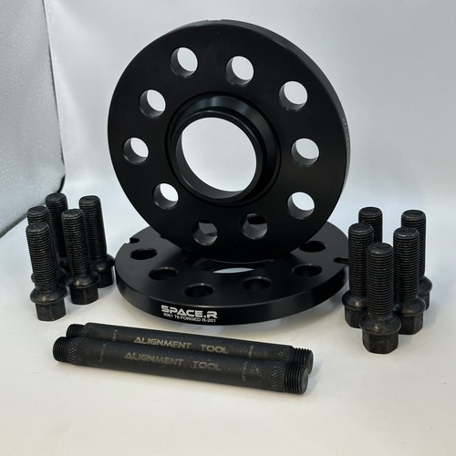 Bmw black wheel spacers 12mm - wheel,