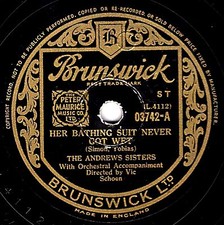 GREAT ANDREWS SISTERS 78 HER