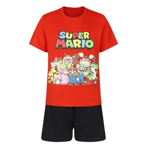 Boys super mario short pyjamas - super,