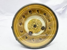 RUTHERFORD HAWICK A.1 ANTIQUE CLOCK FACE & MOVEMENT PART BRASS GILT