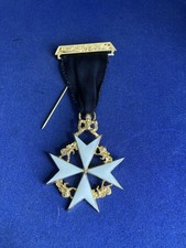 GOOD QUALITY KNIGHTS TEMPLAR (MALTA) JEWEL. (69).