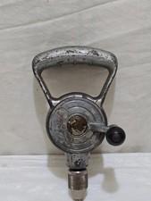 VintageLEYTOOL Hand Operated Drill Old Carpentry Tool in  good vintage condition