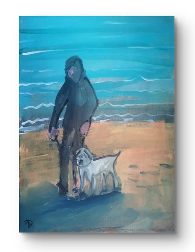 Acrylic painting 16 inch - acrylic, 12
