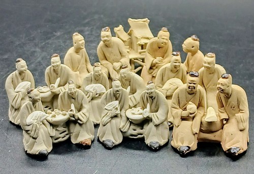 Chinese miniature mud men - miniature,