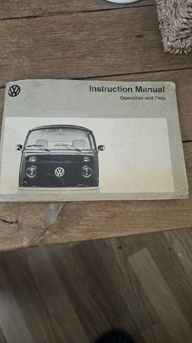 Campervan instruction - vw,