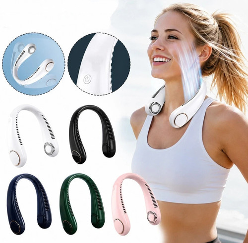 Neck fan hands free bladeless - neck,