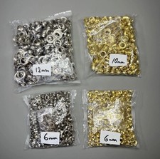 2000pcs Golden Silver Grommets
